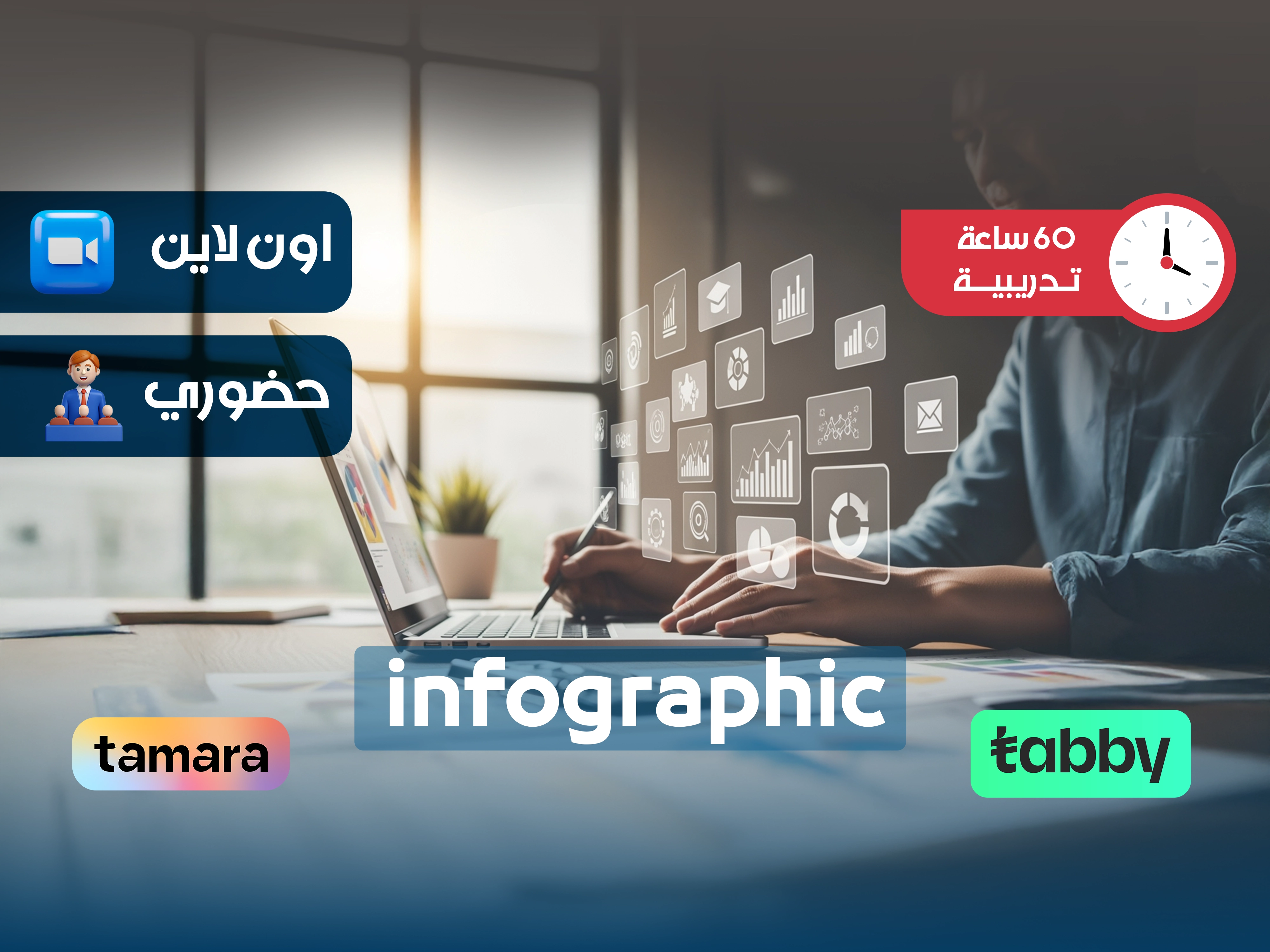 الدبلوم التدريبي في الإنفوجرافيك